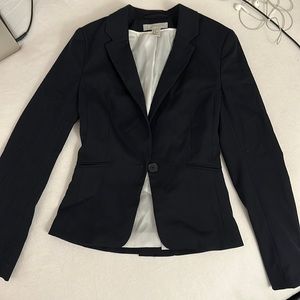 H&M blazer navy blue